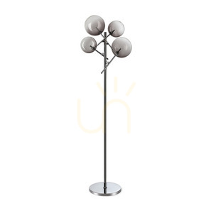 Lampă de podea Ideallux Equinoxe 348292 fumé sfumato 4xG4 metal sticlă small 0