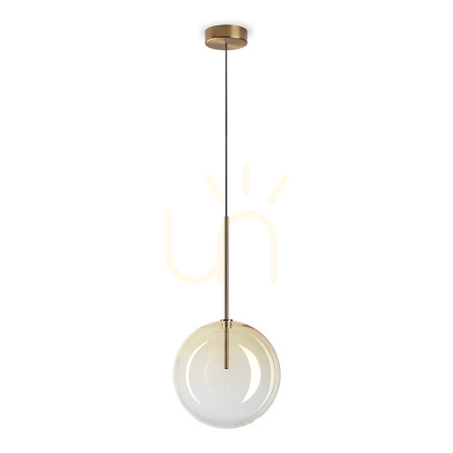 Verifica Lustră suspendată Ideallux Equinoxe D25 ambra sfumato crom 326368