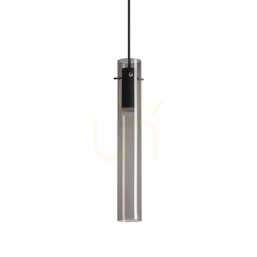 Verifica Lampă suspendată Ideallux FLAM Fumé LED 10W sticlă metal crom 321042