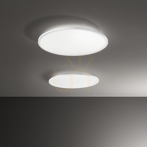 Plafon exterior Ideallux FLY SLIM PL D35 alb LED 18W 2700K 341224 small 3