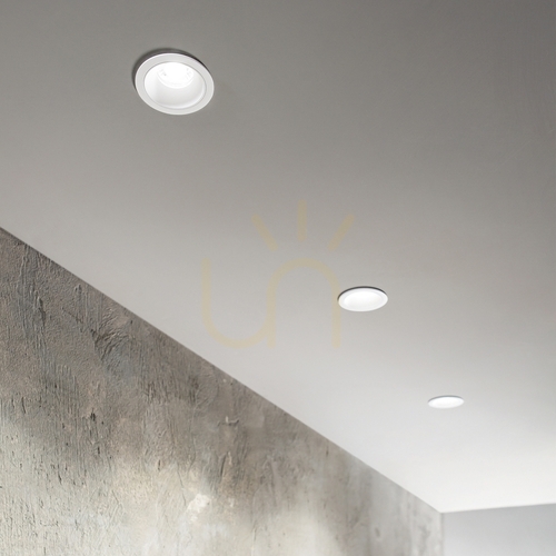 Verifica Spot încastrat rotund Ideallux GAME auriu LED 5,5W 3000K 349077
