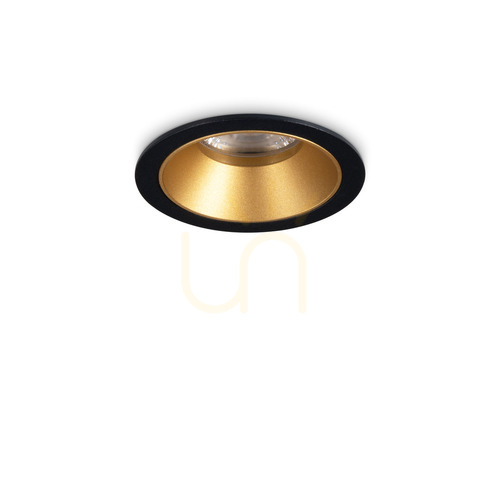 Verifica Spot încastrat rotund Ideallux GAME auriu LED 5,5W 3000K 349077