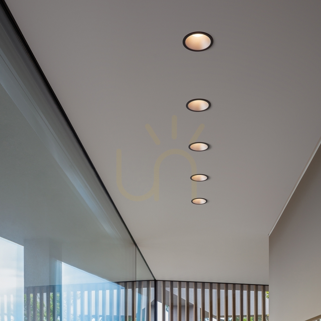 Vedere Lumină încastrată rotundă Ideallux GAME 341415 aur 3000K 12 cm LED 2W Lumină încastrată rotundă Ideallux GAME 341415 aur 3000K 12 cm LED 2W