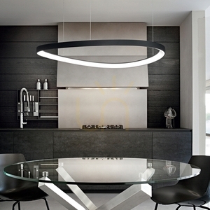 Lustră suspendată Ideallux Gemini albă LED 61 cm 47W 2700K 341552 1 Lustră suspendată Ideallux Gemini albă LED 61 cm 47W 2700K 341552 small 1