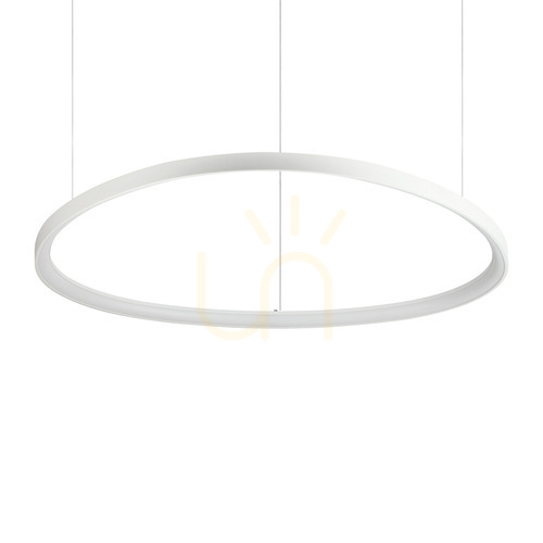 Verifica Lampă suspendată Ideallux Gemini 341613 albă LED 2700K D105 cm