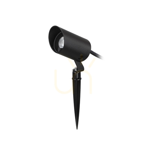 Verifica Spot LED cu țăruș Ideallux KOALA negru 7W IP65 331386