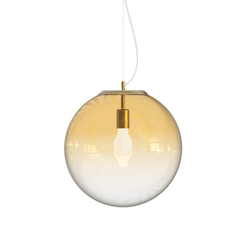 Verifica Lampă suspendată Ideallux MAPA CLEAR Ambra D40 E27 346564