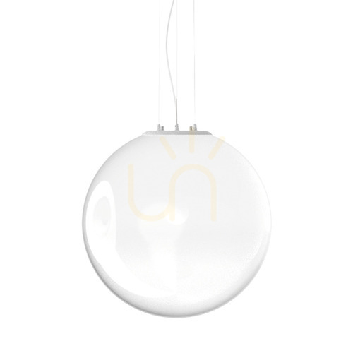 Verifica Lustră suspendată Ideallux MAPA CLEAR D50 opal alb E27 346625