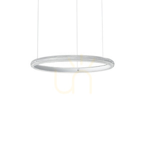 Lampă suspendată Ideallux MIRACLE alb LED 37W D60 325828 small 0