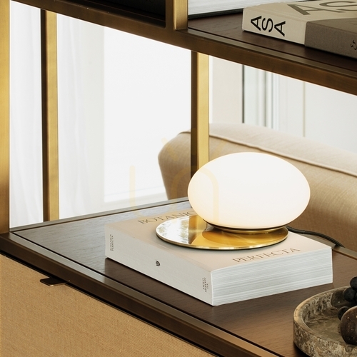 Verifica Lampă de masă Ideallux NINFEA TL1 BIANCO albă sticlă metal 20 cm 318325