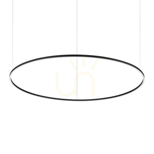 Verifica Lampă suspendată Ideallux Oracle Slim negru LED 150 cm 77W 4000K 342184