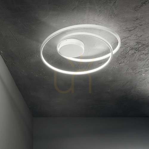 Verifica Plafond LED Ideallux OZ 342337 alamă 60 cm 47W 4000K