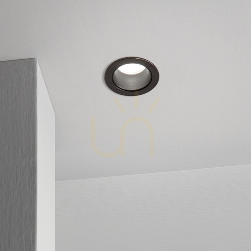 Verifica Spot încastrat Ideallux QUARK negru aluminiu 12W 3000K 322919