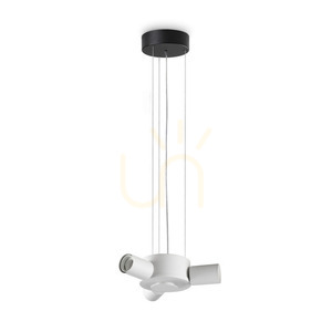 Lustră suspendată Ideallux SET UP MSP3 NERO negru 3xE27 348216 small 0