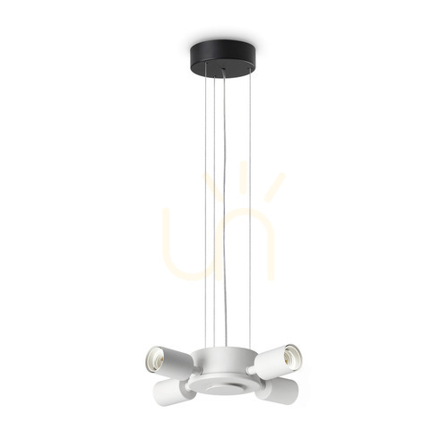 Verifica Pendul 4 becuri Ideallux SET UP MSP4 NERO negru E27 348254