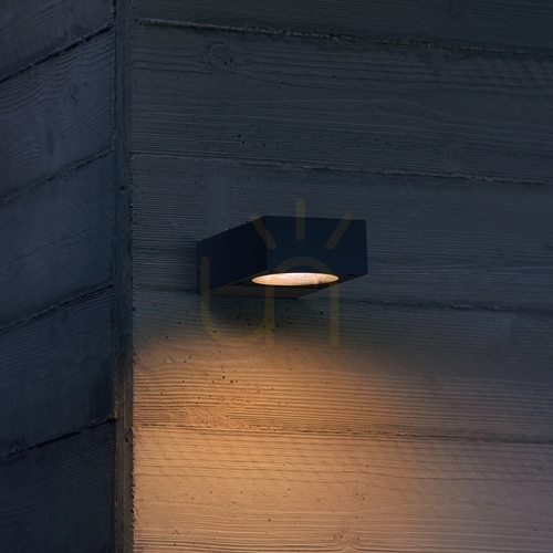 Verifica Lampa de perete exterior Ideallux SIRIO AP1 antracit GX53 318202