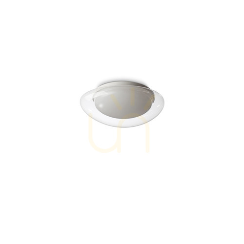 Verifica Plafoniera LED Ideallux SQUISH D34 10W transparent 332406