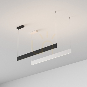 Lustră suspendată LED Ideallux Steel Slim Accent 1200 alb 35W 3000K 348414 1 Lustră suspendată LED Ideallux Steel Slim Accent 1200 alb 35W 3000K 348414 small 1