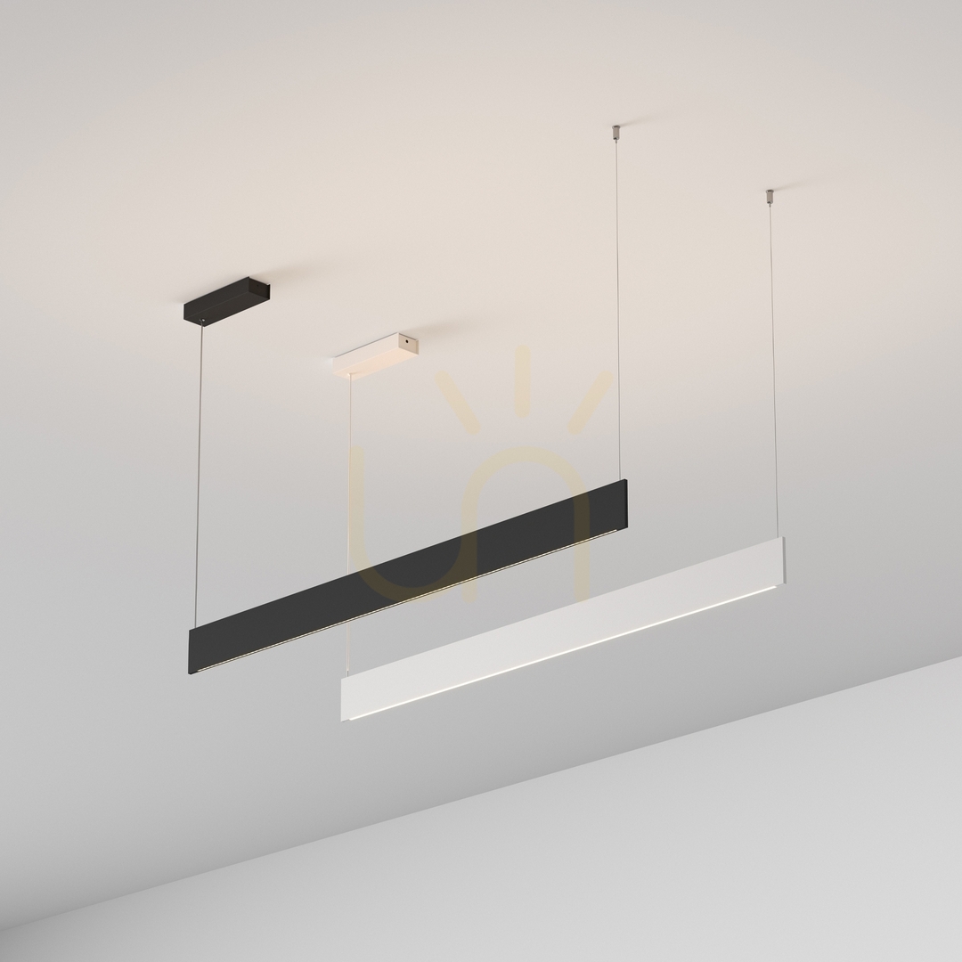 Vedere Lustră suspendată LED Ideallux Steel Slim Accent 1200 alb 35W 3000K 348414 Lustră suspendată LED Ideallux Steel Slim Accent 1200 alb 35W 3000K 348414