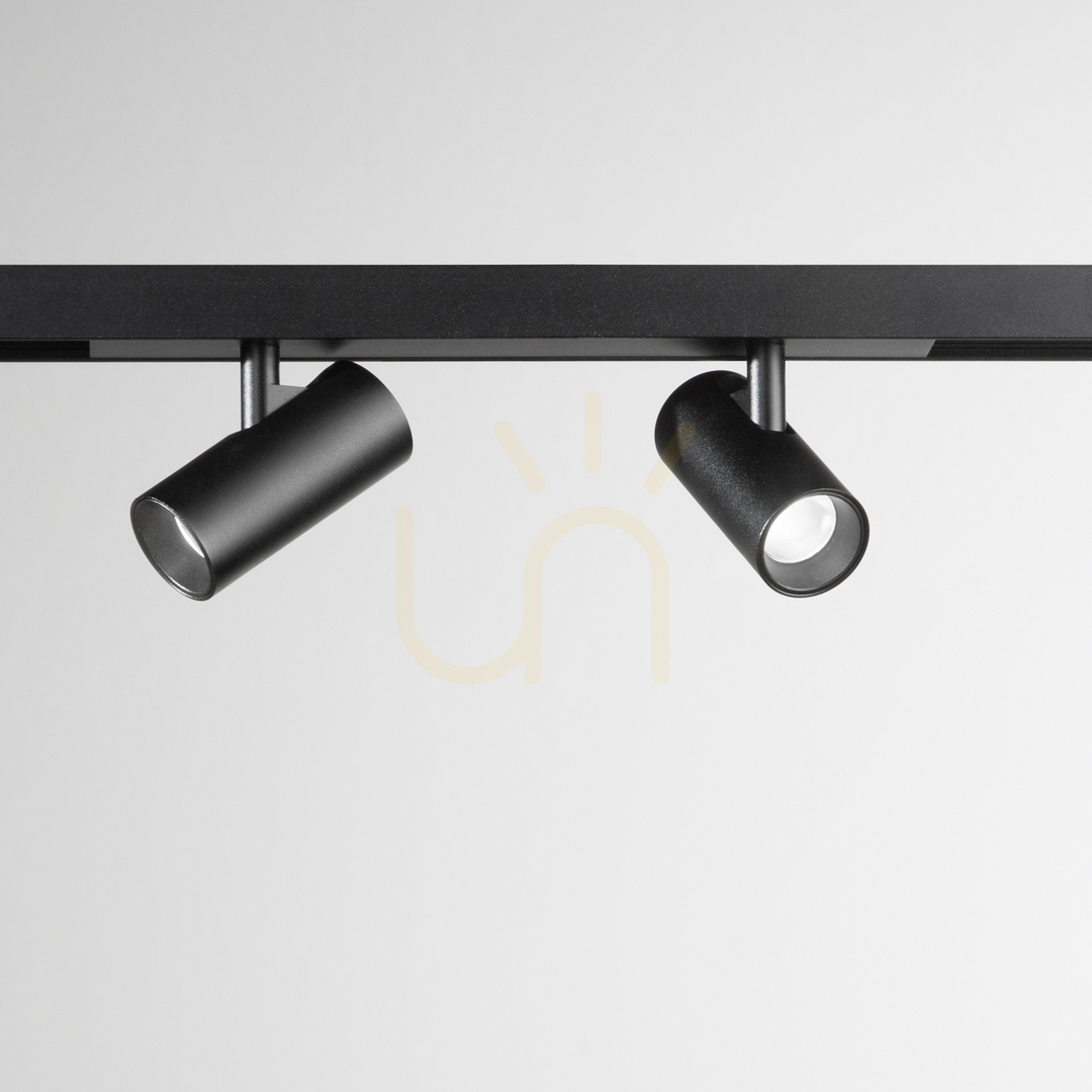 Vedere Spot pe șină dublu LED Ideallux STICK negru 2700K 6W 345024 Spot pe șină dublu LED Ideallux STICK negru 2700K 6W 345024