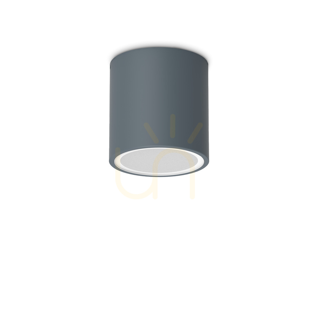 previzualizare Plafonieră exterior Ideallux Techo 318110 antracit rotundă GU10 Ø9 cm Plafonieră exterior Ideallux Techo 318110 antracit rotundă GU10 Ø9 cm