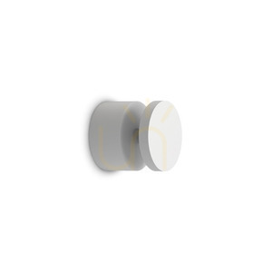 Lampă de perete exterior Ideallux TOFFEE alb LED 8W aluminiu 347738 0 Lampă de perete exterior Ideallux TOFFEE alb LED 8W aluminiu 347738 small 0