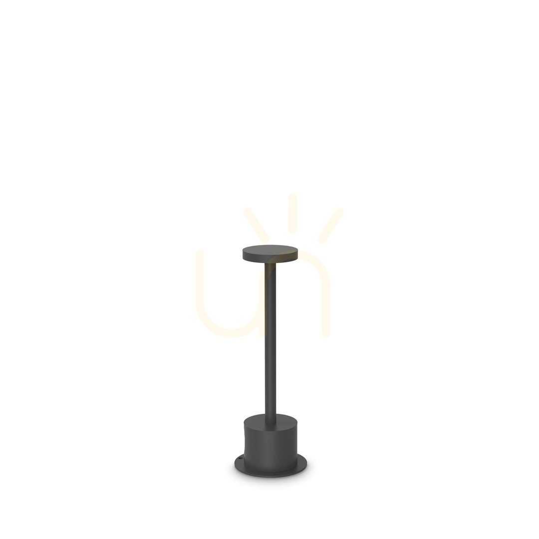 Verifica Lampă exterior stâlp Ideallux TOFFEE negru LED 8W 25 cm 347769 Lampă exterior stâlp Ideallux TOFFEE negru LED 8W 25 cm 347769