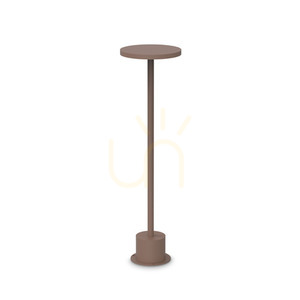 Lampă de exterior cu LED Ideallux TOFFEE maro H50 D16 aluminiu 347844 small 0