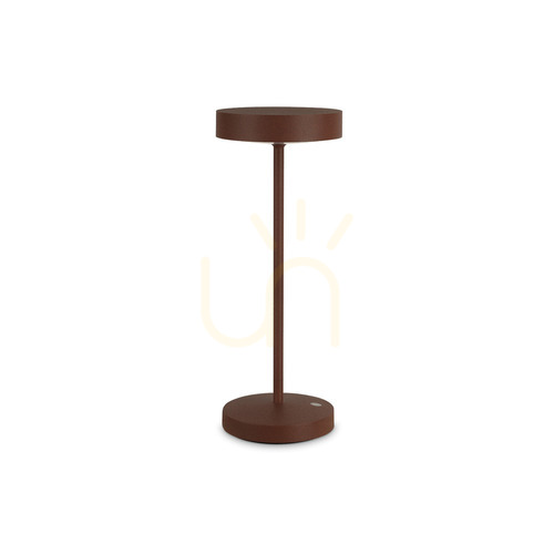 Verifica Lampă de masă Ideallux TOFFEE maro LED 2W sticlă metal 32 cm 347868
