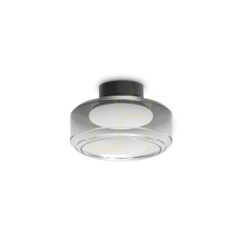 Verifica Plafond LED Ideallux TOPICO PL D25 negru 12W 333007
