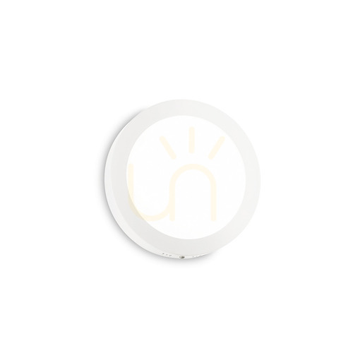 Verifica Plafonieră LED Ideallux Universal Round albă 22,5 cm 17W 2700K 342580
