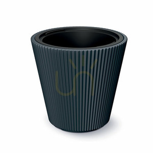 Ghiveci Prosperplast Milly antracit 50 l, Ø 46,7 cm DBMI470-S433 small 0