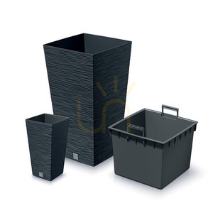 Furu Pătrat-concret oală rezistentă la îngheț 91,5 L small 2