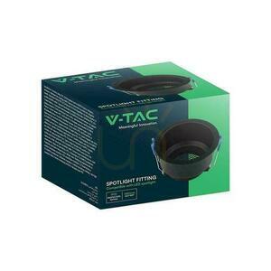 Spot încastrat V-TAC VT-9001RD GU10 adânc, grilă fagure anti-orbire, negru, ø9 cm, IP20 small 3