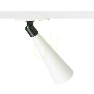 Alexis Spotlight pentru 1 fază. Alb/negru 230 V Led Gu10 5 W șine. small 2