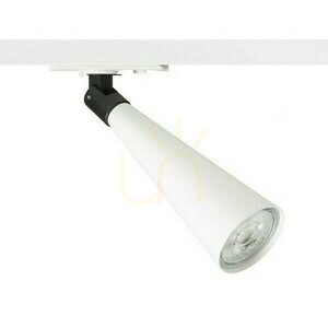 Alexis Spotlight pentru 1 fază. Alb/negru 230 V Led Gu10 5 W șine. small 3
