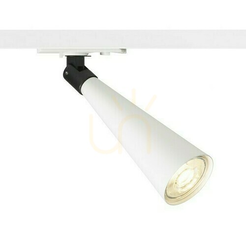 Verifica Alexis Spotlight pentru 1 fază. Alb/negru 230 V Led Gu10 5 W șine.
