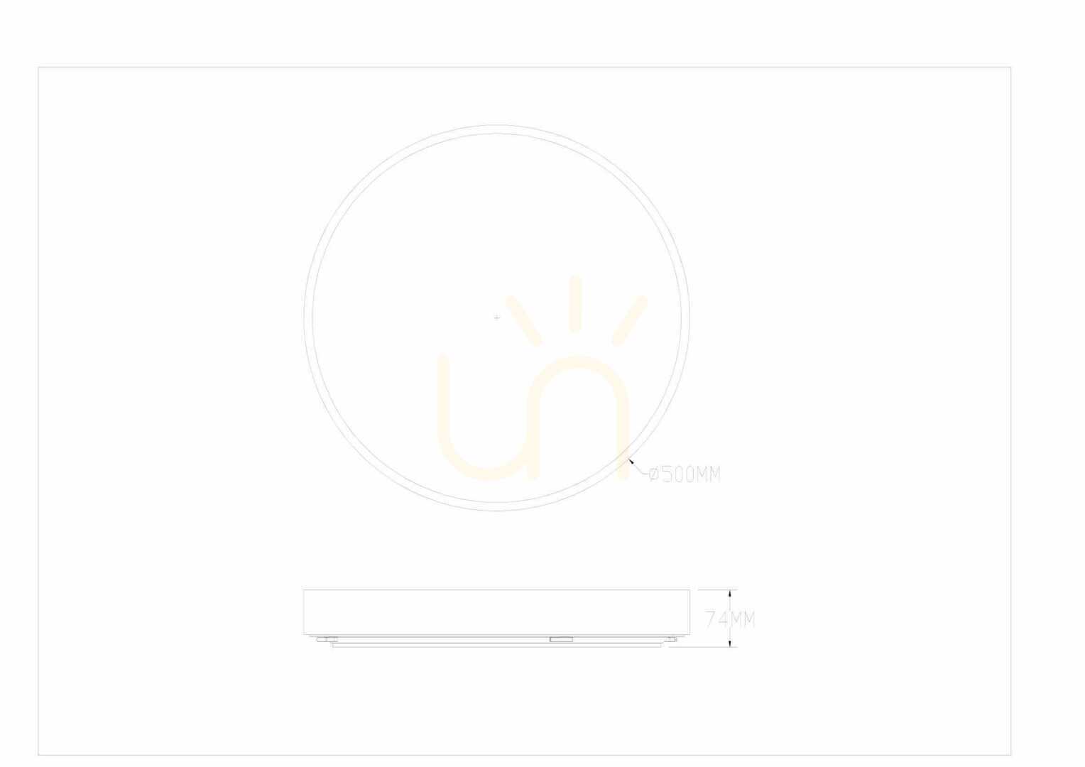 Verifica Plafonieră Zuma Line NADI MS724-R500-GD LED auriu Plafonieră Zuma Line NADI MS724-R500-GD LED auriu