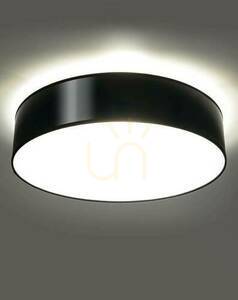 Plafonieră Sollux ARENA 25 neagră E27 25 cm SL.0127 small 1