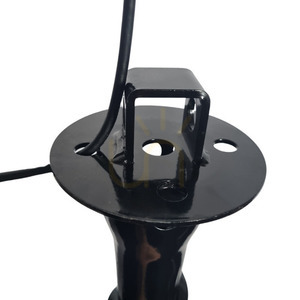 Fundație din oțel puternic înșurubată pentru lămpi de grădină 37cm - instalare rapidă small 7