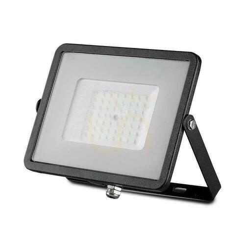 Verifica V-TAC 50W SAMSUNG CHIP LED proiector negru VT-50 3000K 4000lm 5 ani garanție
