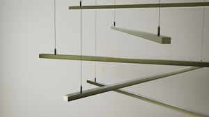 Profil LED LUMINES Design+ alba negru lăcuit, 2,02 m small 4