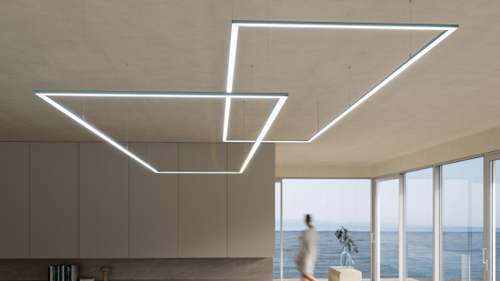 Verifica Profil LED LUMINES tip aria Sky Blue lăcuit 1 m