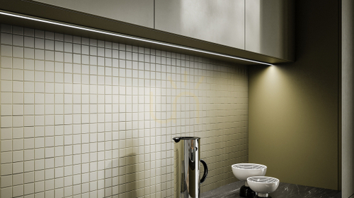 Verifica Profil LED LUMINES atom, aluminiu anodizat argintiu, 1 m