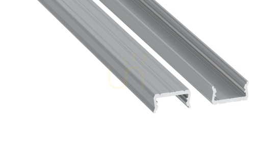 Verifica Profil LED LUMINES tip atom argint anodizat 1 m