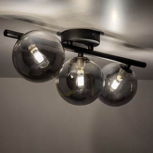 Lampa de plafon Estera Black 3 small 4