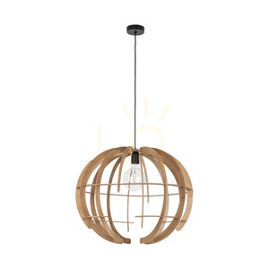 Venus Lampă suspendată din lemn 1 L small 0