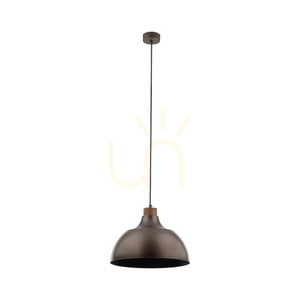 Lampă cu pandantiv Cap Brown 1 small 12