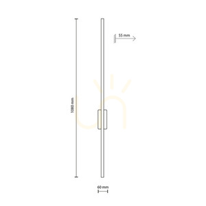 Lampă de perete Flash Wood Pine 1 Led L small 4