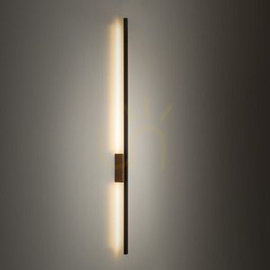 Flash Wood Walnut Lampă de perete 1 Led L small 1